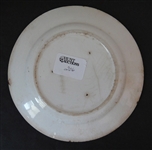 1860's Staffordshire Pottery ABC Base Ball Plates Lot of 3 Different