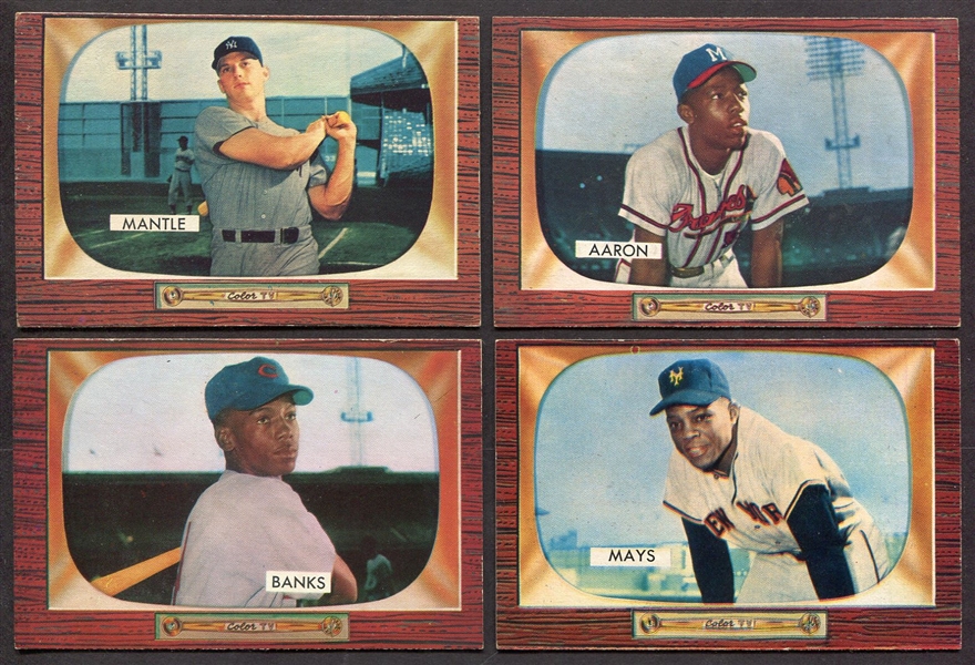 1955 Bowman Complete Master Set High Grade