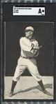 PC 765-1 1907 Dietsche Postcard Ty Cobb Batting Large Text on Back