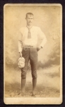 1880s Baseball Player CDV Washington County Pennsylvania