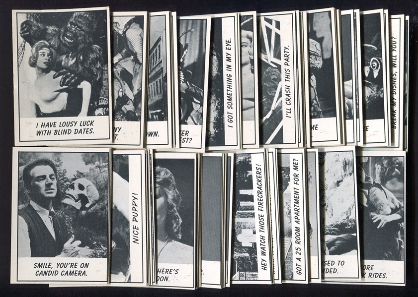 1966 Monster Laffs Complete High Grade Set