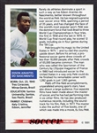 1991 World Soccer Pele Promo Card