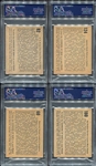 1938 Horrors of War Lot of 9 PSA Graded