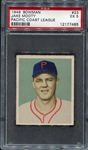 1949 Bowman PCL #23 Jake Mooty Portland PSA 5