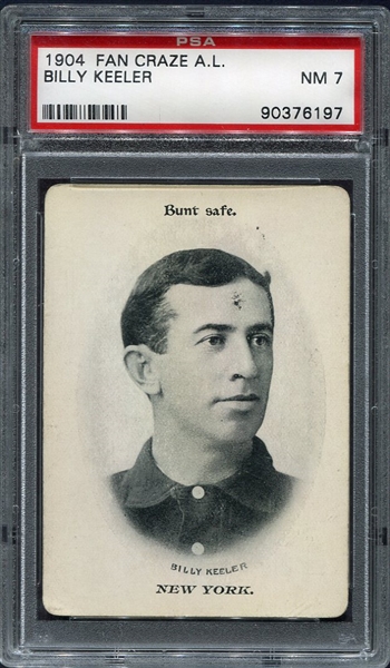 1906 Fan Craze Keeler PSA 7