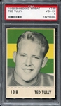 1956 CFL Shredded Wheat #13B Ted Tully Edmonton PSA 4