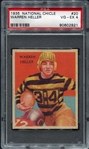 1935 National Chicle #20 Warren Heller PSA 4