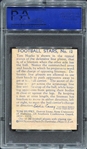 1935 National Chicle #12 Tom Hupke PSA 5