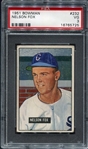 1951 Bowman #232 Nelson Fox PSA 3