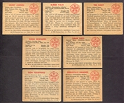 1950 Bowman Lot of 7 Different