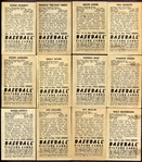 1952 Bowman Lot of 56 Different w/Stars & High Numbers