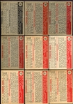 1952 Topps Lot of 25 Different