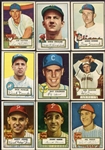 1952 Topps Lot of 25 Different