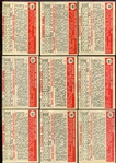 1952 Topps Lot of 25 Different