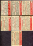 1952 Topps Lot of 25 Different