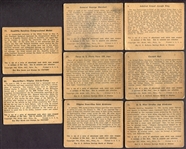 R164 1941/42 War Gum Lot of 17 Different