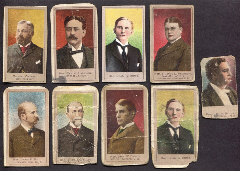 T175 Heroes of the Spanish War Lot of 9 
