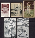 1940s/50s Type Card Lot of 5