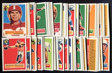 1956 & 1957 1994 Topps Archives Football Partial Set of 1956 Plus Dupes & 1957s