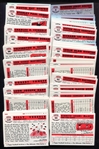 1956 & 1957 1994 Topps Archives Football Partial Set of 1956 Plus Dupes & 1957's
