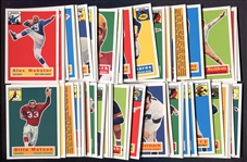 1956 & 1957 1994 Topps Archives Football Partial Set of 1956 Plus Dupes & 1957's