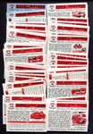 1956 & 1957 1994 Topps Archives Football Partial Set of 1956 Plus Dupes & 1957's