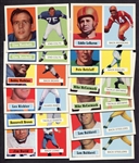 1956 & 1957 1994 Topps Archives Football Partial Set of 1956 Plus Dupes & 1957's