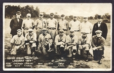1924 Berks League Champions Leesport 1924 RPPC