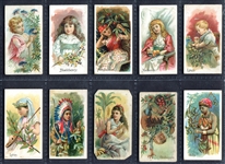 N12 Allen & Ginter Fruits Partial Set of 29 Different Nicer Condition