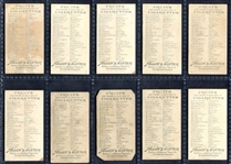 N12 Allen & Ginter Fruits Partial Set of 29 Different Nicer Condition