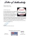 Carl Hubbell Autographed Feeney Official National League Baseball PSA/DNA Certified