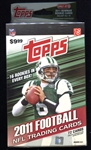 2011 Topps Football Hanger Box Factory Sealed 72 cards