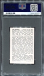 1950 Callahan HOF Lou Gehrig PSA 7