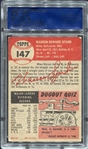 1953 Topps #147 Warren Spahn PSA 4