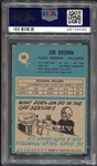 1964 Philadelphia #30 Jim Brown PSA 7