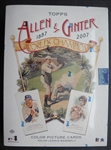 2007 Unopened Topps Allen & Ginter Baseball Hobby Box - World Champions