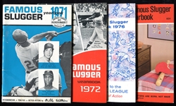 1971-78 Famous Slugger Yearbooks 4 Different