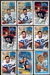 1970 & 1971 Kellogg's 3-D Football Lot of 18