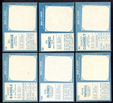 1961 Topps Lot of 10 Different High Grade