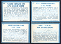 1961 Topps Lot of 10 Different High Grade