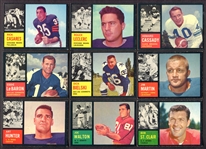 1962 Topps Lot of 10 Different