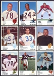 1961 Fleer Lot of 10 Different Many Nrmt w/HOFers