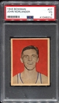 1948 Bowman Basketball #27 John Norlander Washington Capitals PSA 3