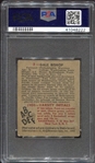 1948 Bowman Basketball #3 Gale Bishop Philadelphia Warriors PSA 3