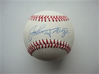 Johnny Mize Signed William D. White ONLB