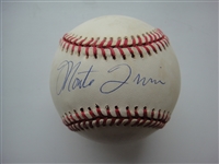 Monte Irvin Signed William D. White ONLB