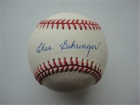 Charles Gehringer signed Bobby Brown OALB
