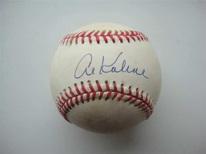 Al Kaline Signed Bobby Brown OALB