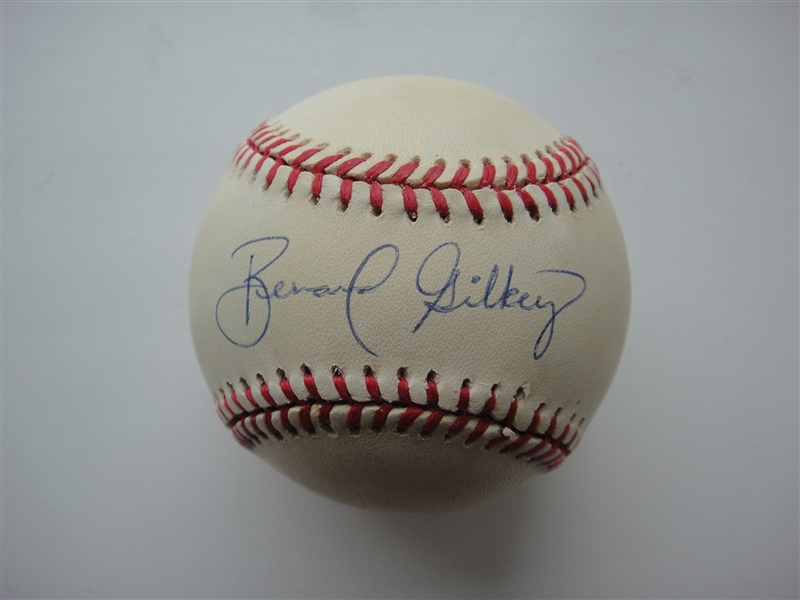 Bernard Gilkey Signed Leonard S. Coleman ONLB