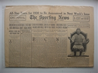 The Sporting News 1927-1939 4 Complete Issues